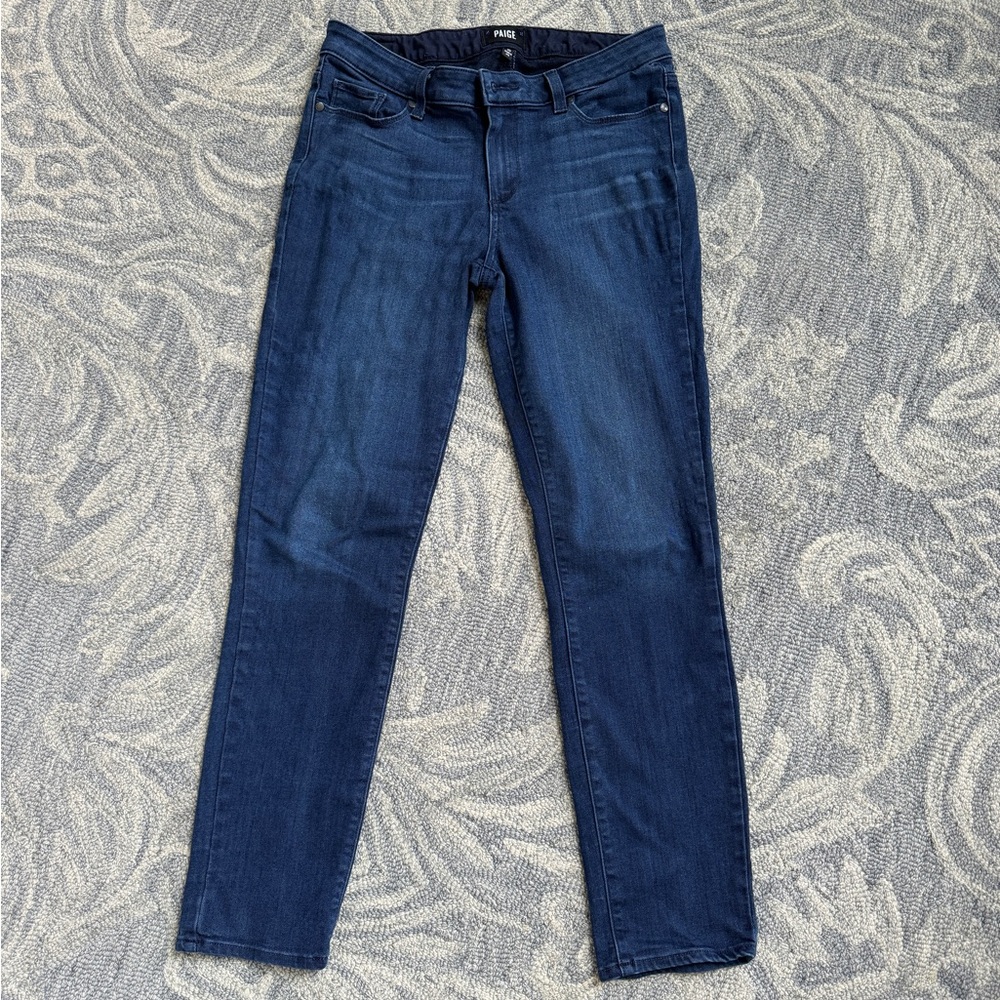 Paige Premium Denim Skyline Ankle Peg Jeans. Size 30.